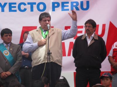 PRESIDENTE ALAN GARCIA ANUNCIO CREACION DE UNIVERSIDAD EN HUANTA